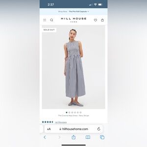 NWT HHH Navy Stripe Cosima XS